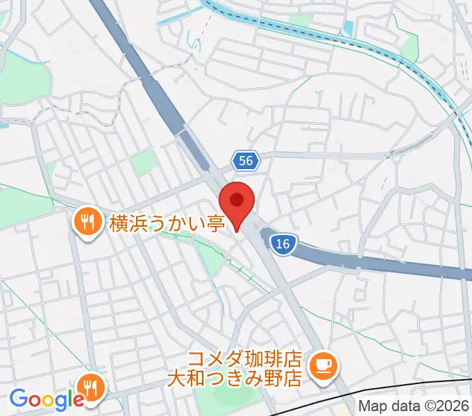 KIZUKI ドラム教室の地図