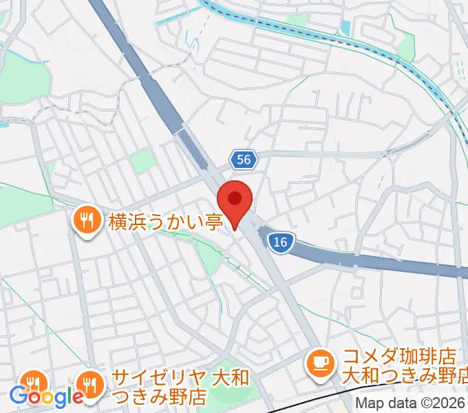 KIZUKI ドラム教室の地図