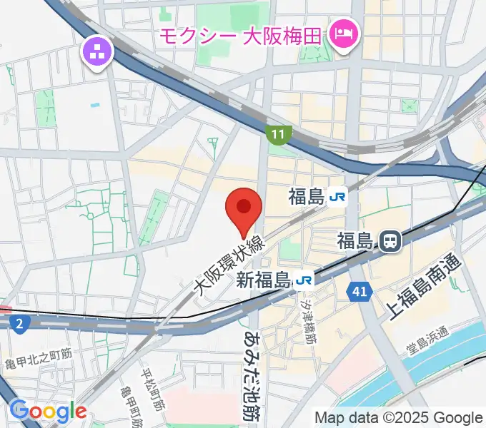 THIRD STONE福島店の地図