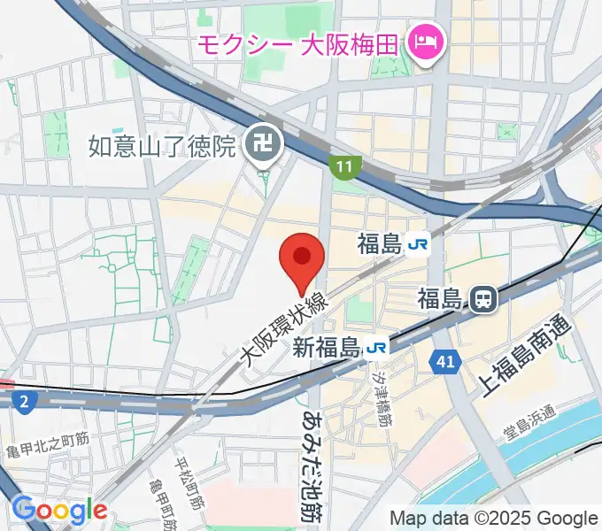 THIRD STONE福島店の地図
