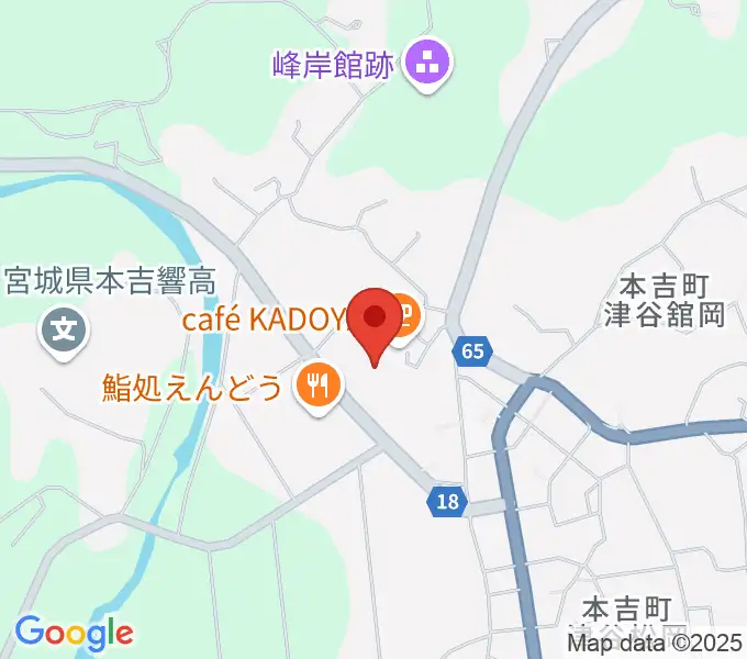 気仙沼市はまなすの館 はまなすホールの地図