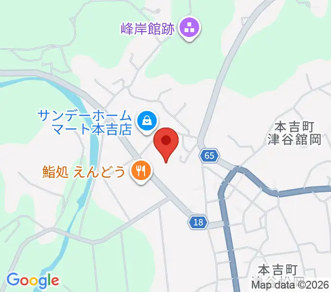 気仙沼市はまなすの館 はまなすホールの地図