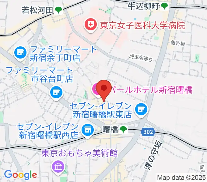 曙橋コタンの地図