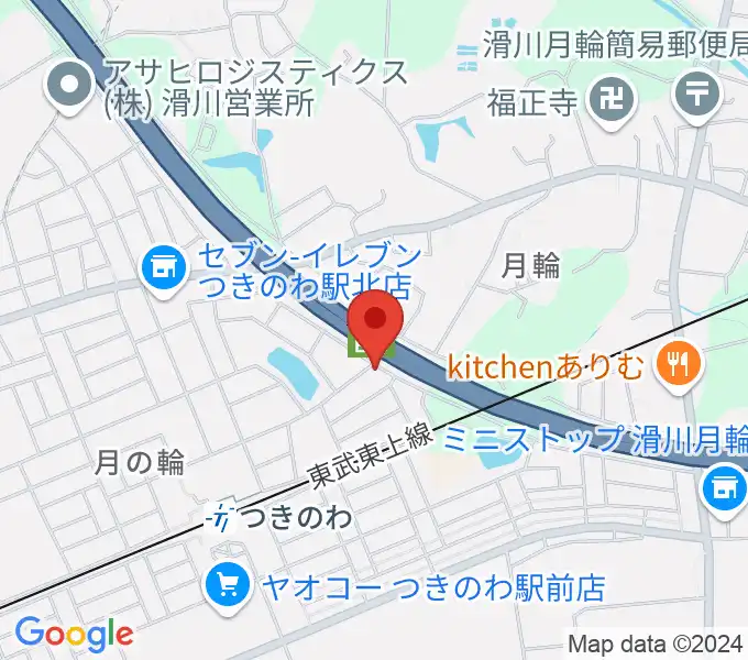 篠崎バイオリン工房の地図