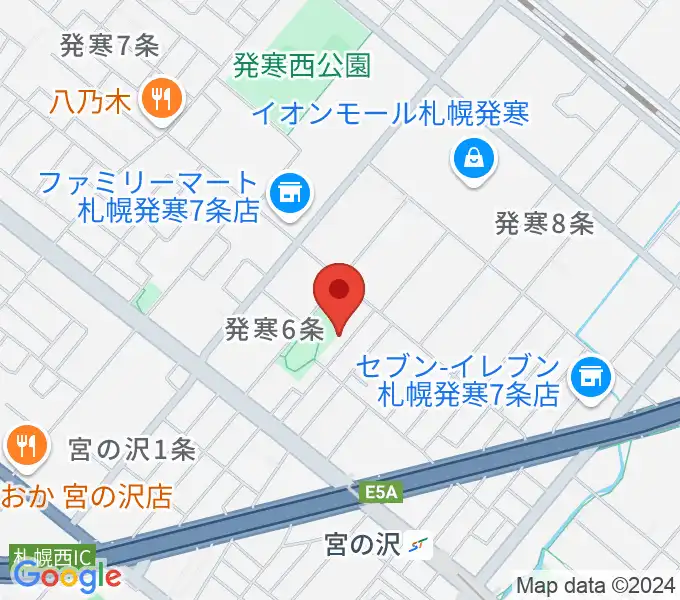 シンフォニカ・スクエアの地図