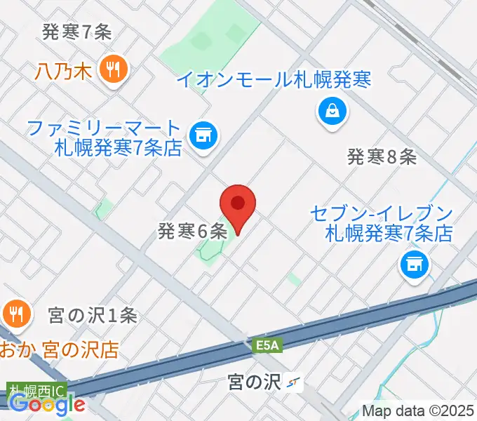 シンフォニカ・スクエアの地図