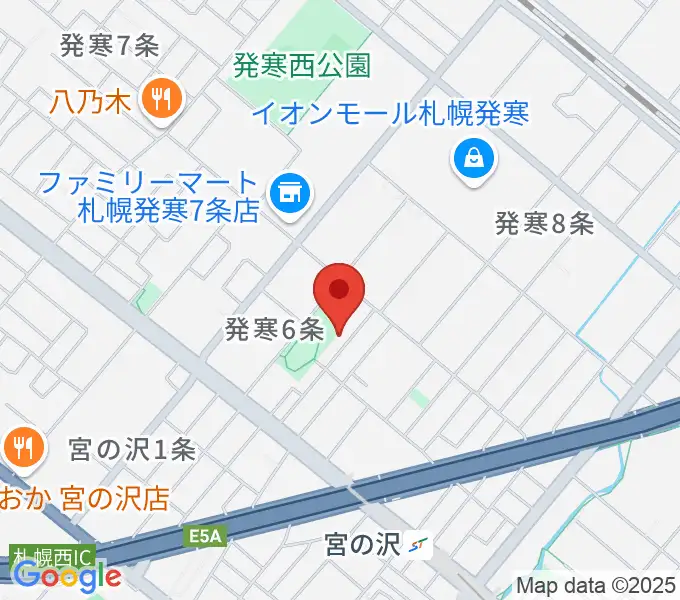 シンフォニカ・スクエアの地図
