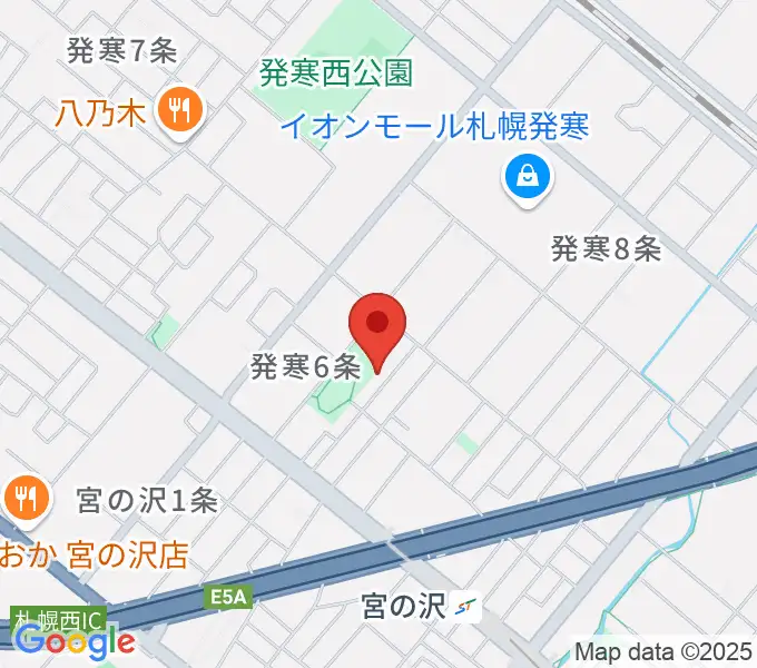 シンフォニカ・スクエアの地図
