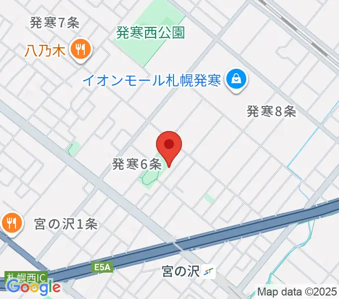 シンフォニカ・スクエアの地図