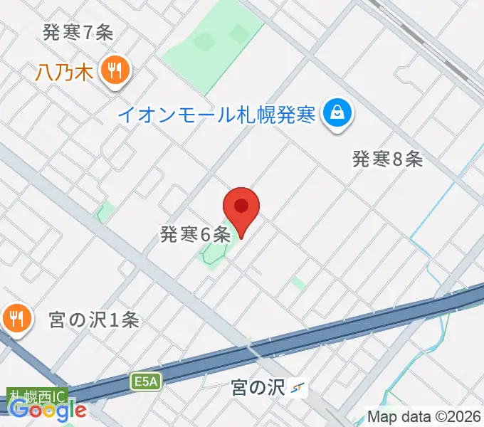 シンフォニカ・スクエアの地図