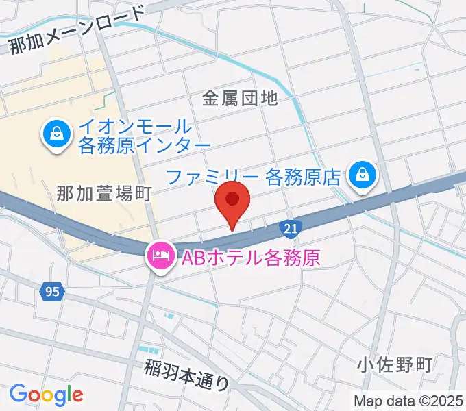 各務原ソルト&ペッパーの地図