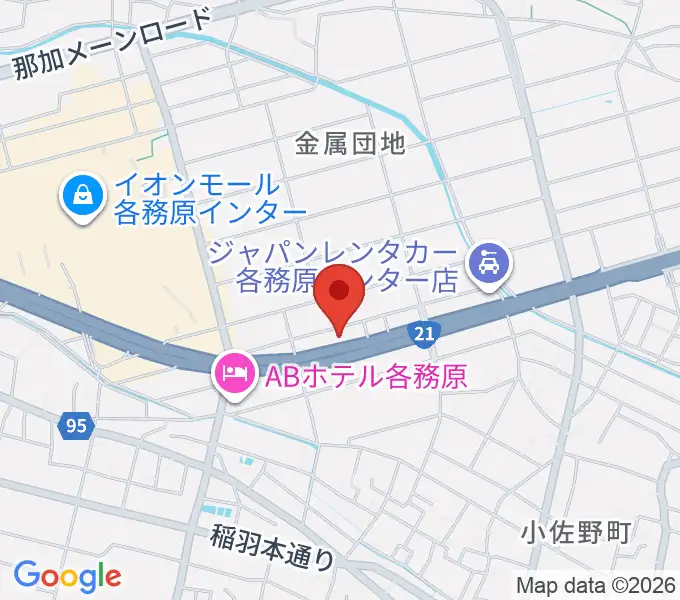 各務原ソルト＆ペッパーの地図