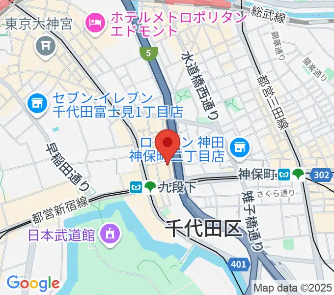 美ら音工房ヨーゼフ 東京店の地図
