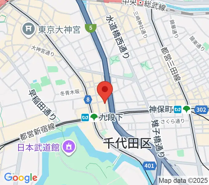 美ら音工房ヨーゼフ 東京店の地図