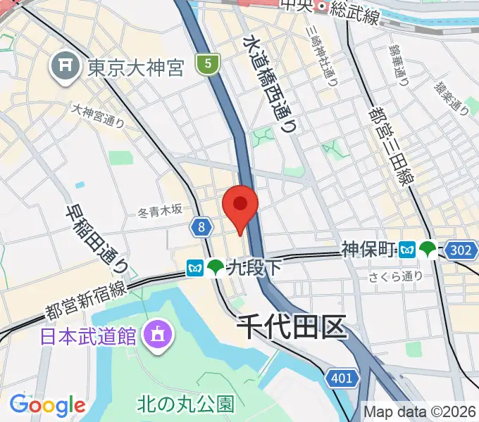 美ら音工房ヨーゼフ 東京店の地図