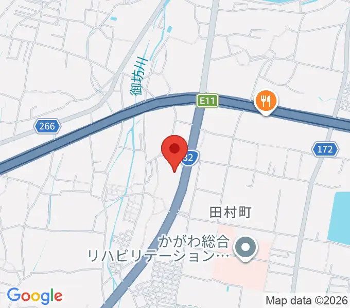 ピアノサロン・フィアカの地図