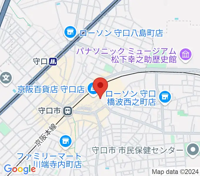 守口文化センター・エナジーホールの地図