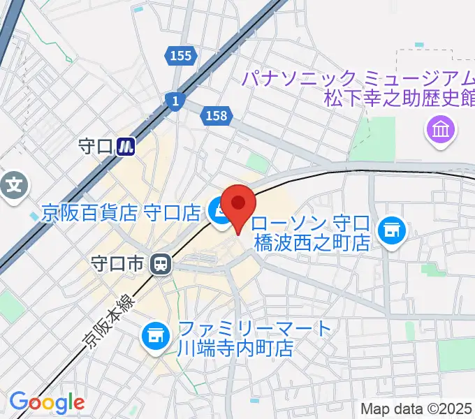 守口文化センター・エナジーホールの地図