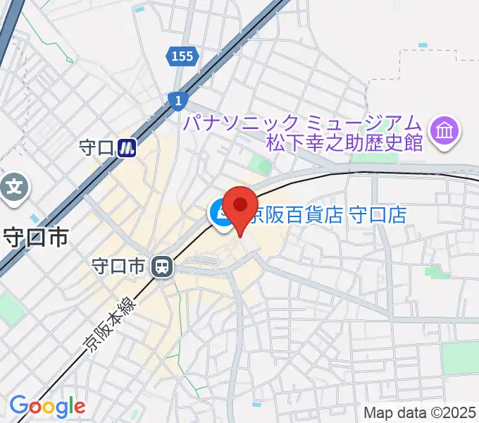 守口文化センター・エナジーホールの地図