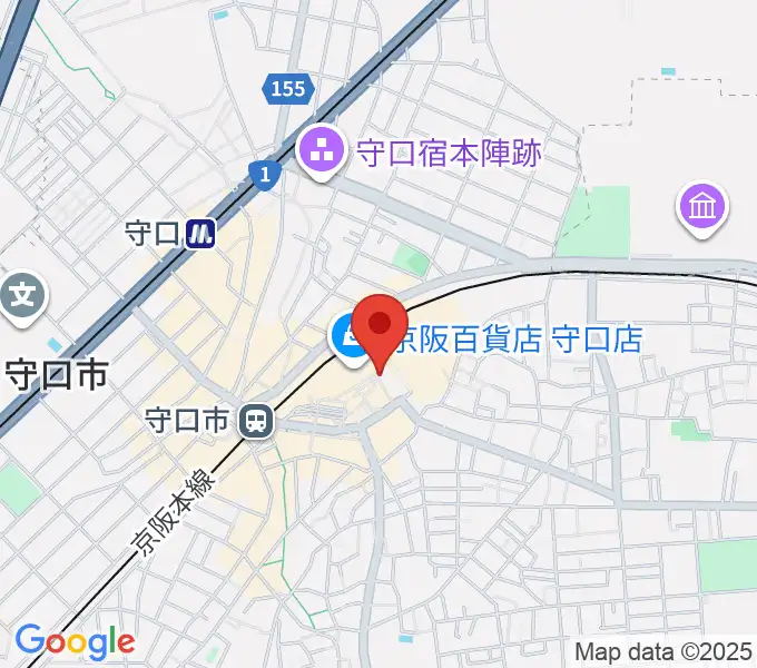 守口文化センター・エナジーホールの地図