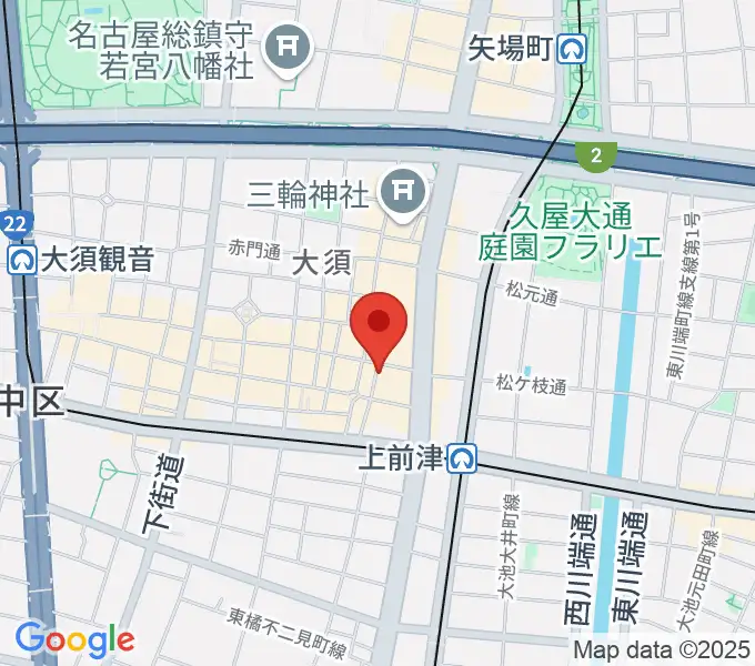 バナナレコード本店の地図
