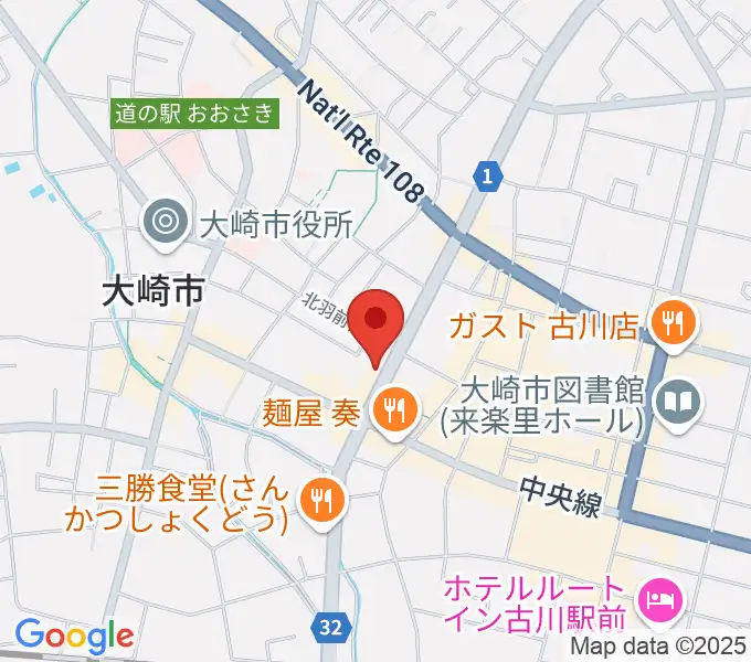 ソマキ・ミュージックの地図