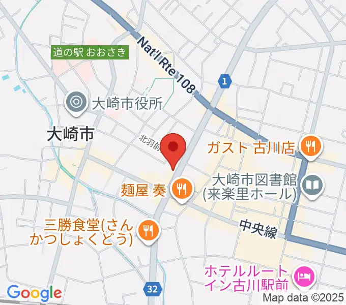 ソマキ・ミュージックの地図
