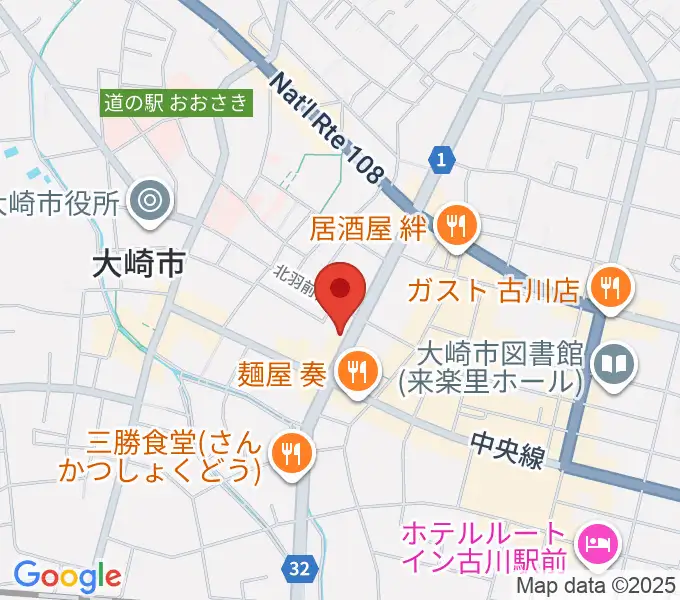 ソマキ・ミュージックの地図