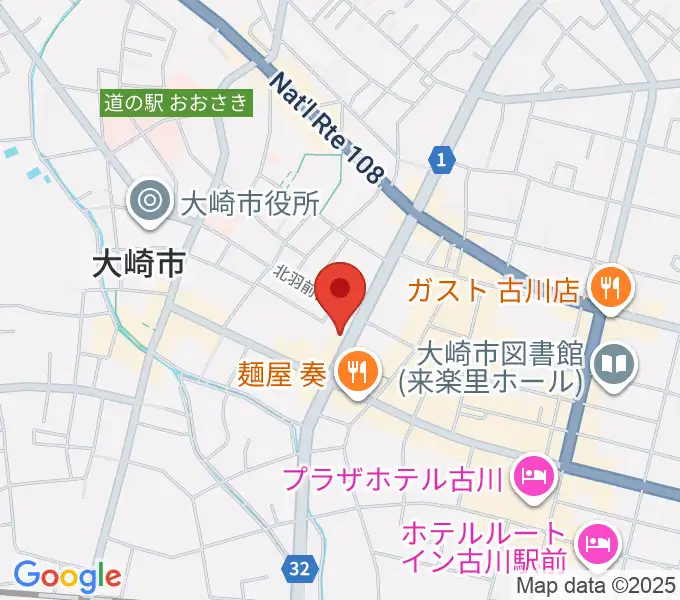 ソマキ・ミュージックの地図