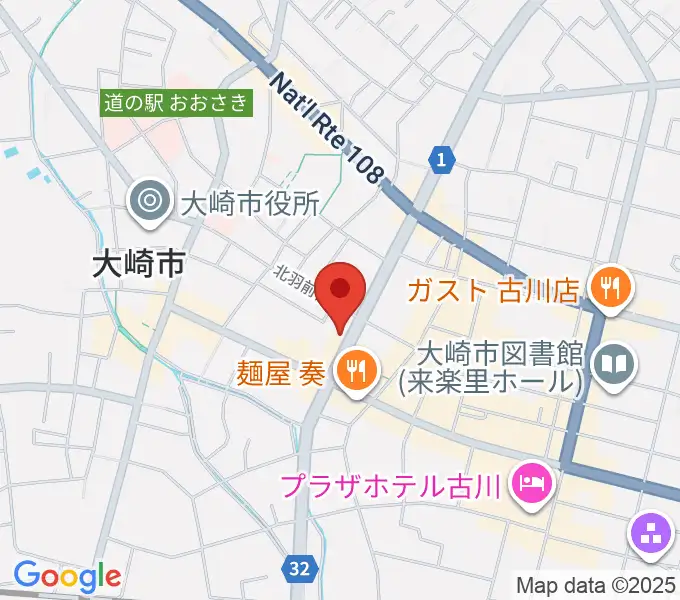 ソマキ・ミュージックの地図