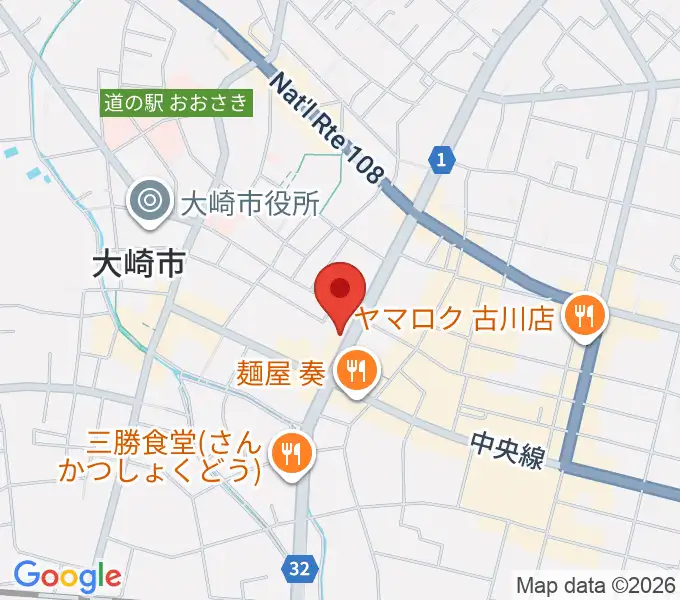 ソマキ・ミュージックの地図