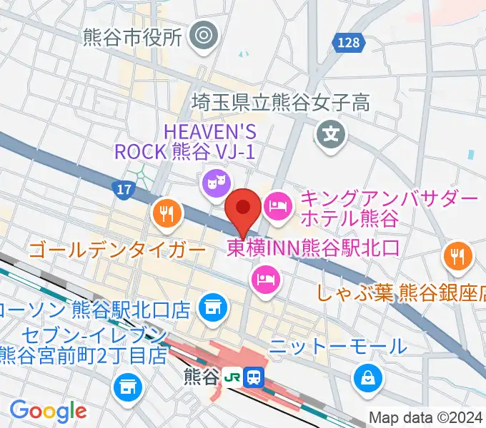 モルタルレコードの地図