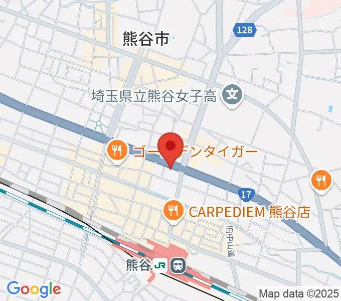 モルタルレコードの地図