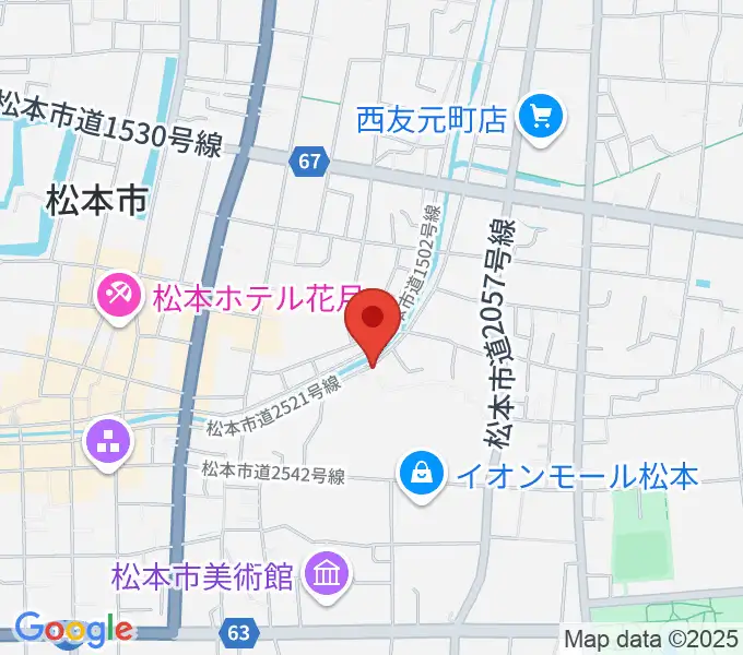 瓦レコードの地図