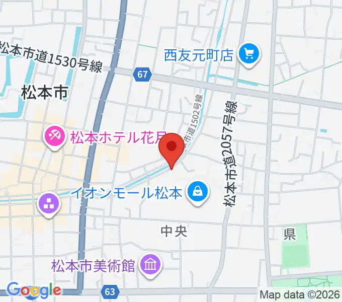 瓦レコードの地図