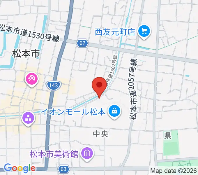 瓦レコードの地図