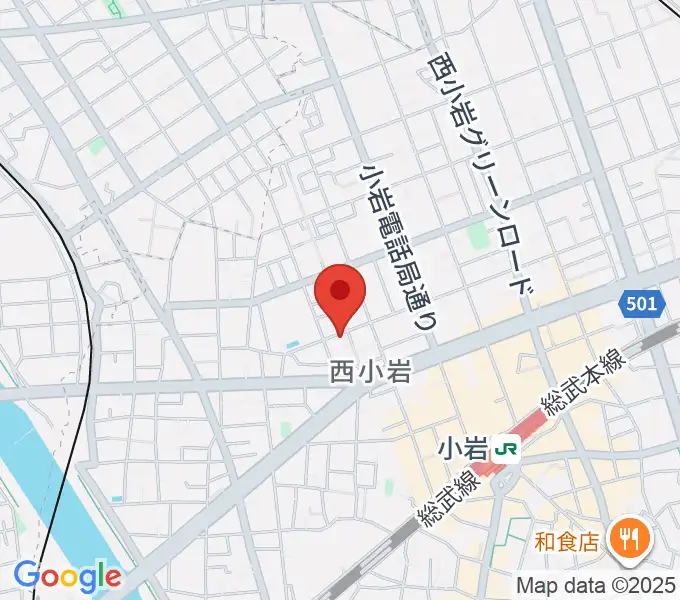 桃井ヴァイオリン教室の地図