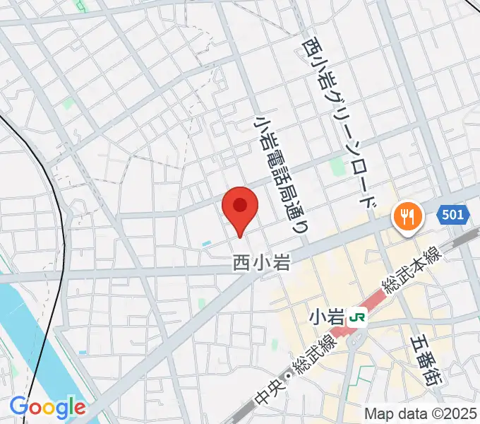 桃井ヴァイオリン教室の地図