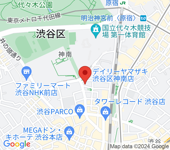 渋谷エッグマンの場所
