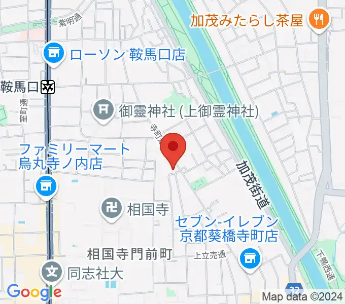 あとりえミノムシの地図