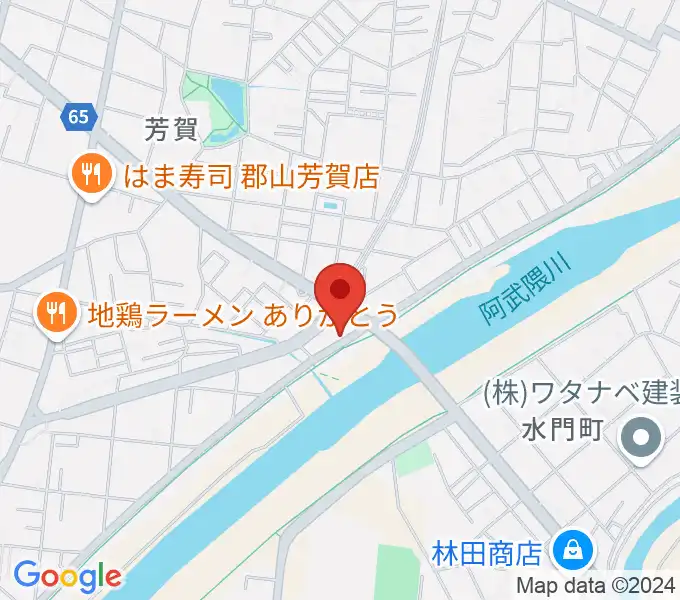 ココビートレコードの地図