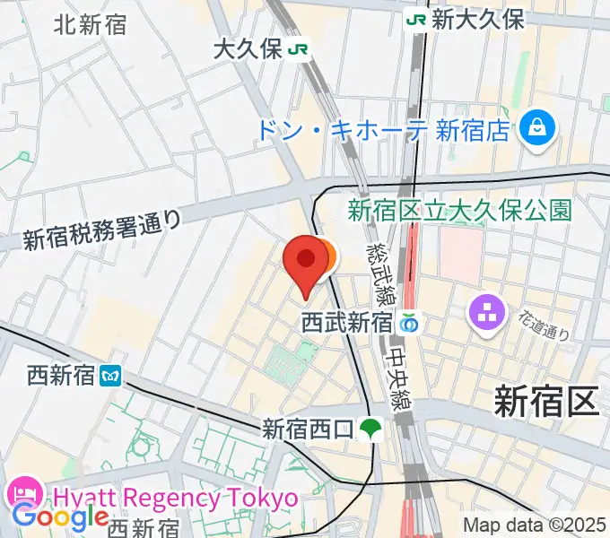 ガーデンシェッドの地図
