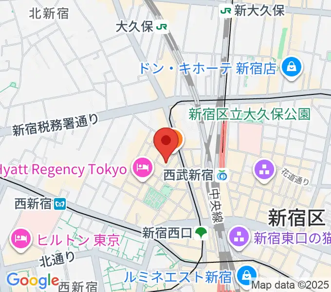 ガーデンシェッドの地図