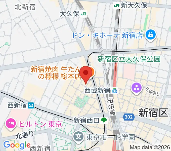 ガーデンシェッドの地図