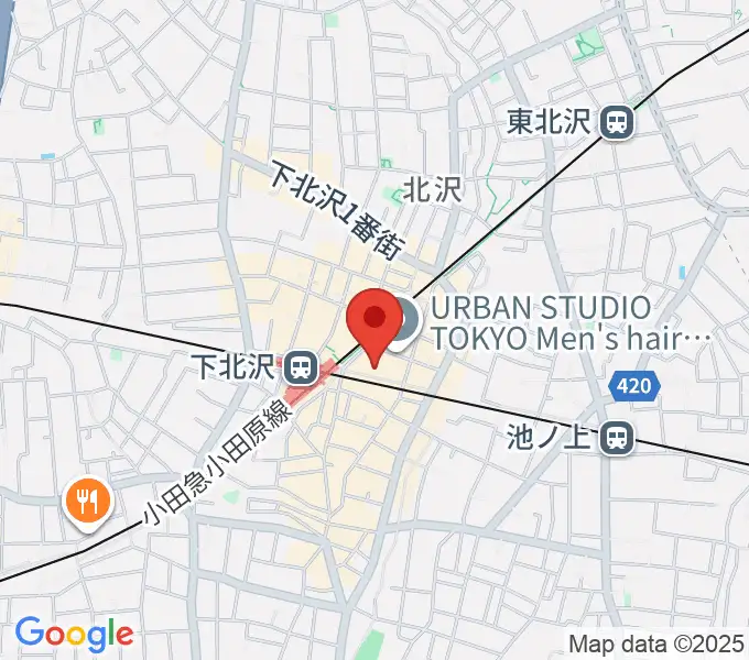 新宿レコードの地図