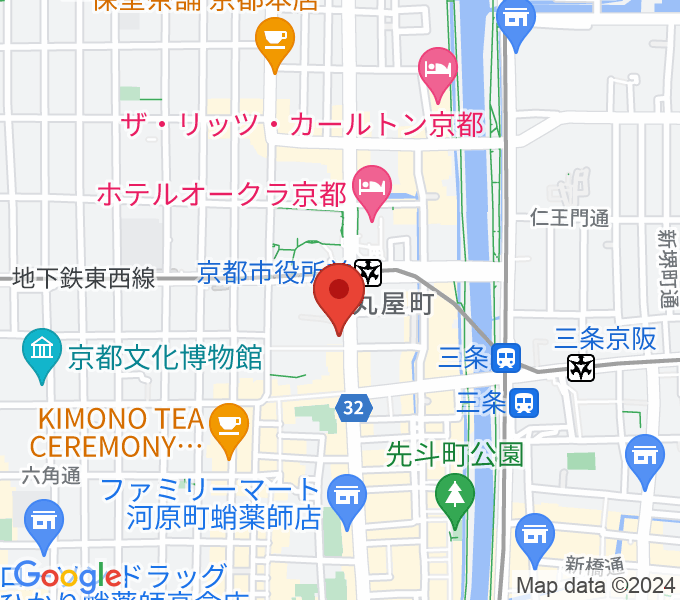 JET SET京都本店の場所