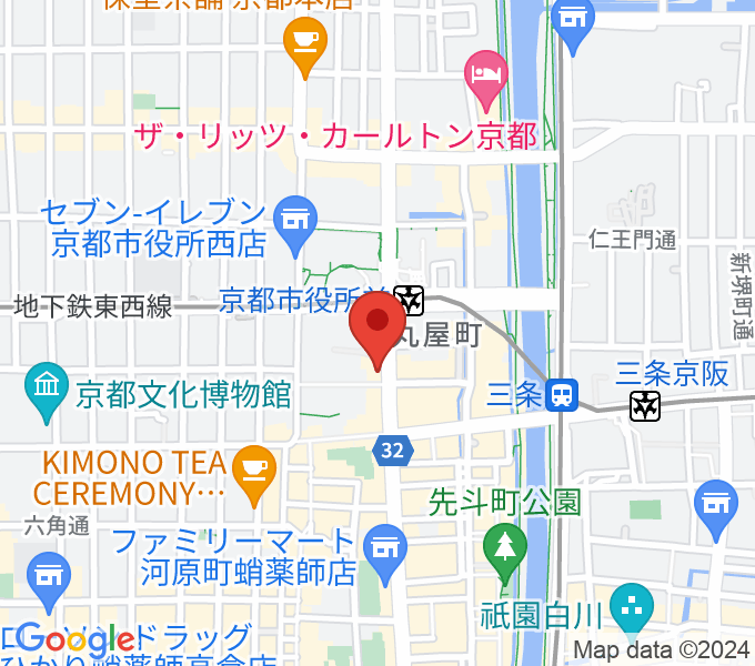 JET SET京都本店の場所