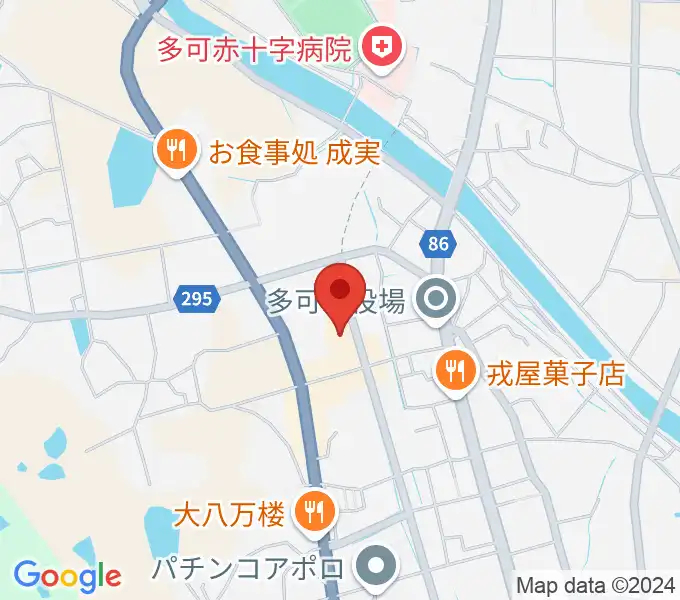 多可町文化会館 ベルディーホールの地図