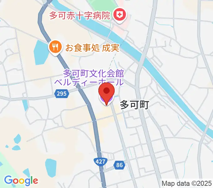 多可町文化会館 ベルディーホールの地図
