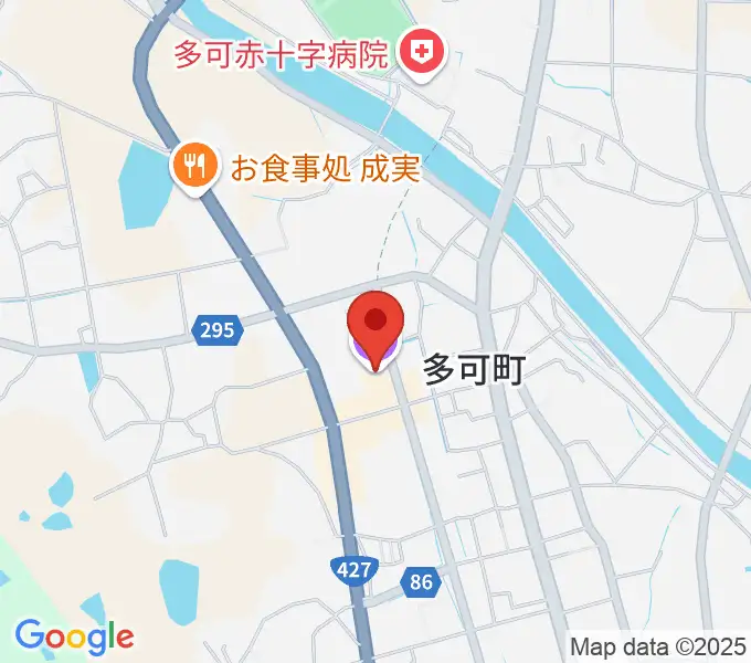 多可町文化会館 ベルディーホールの地図